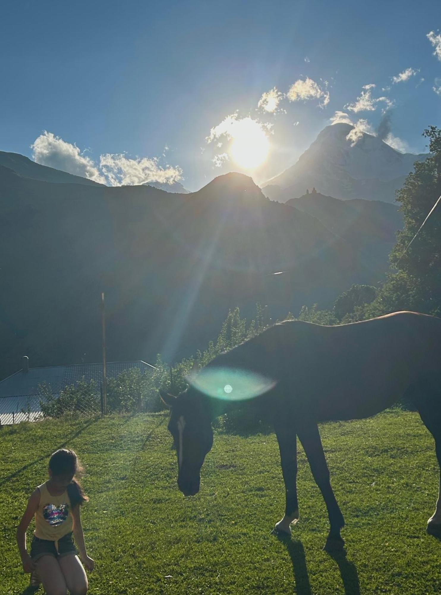 Mountain Heart Bed & Breakfast Kazbegi Bagian luar foto